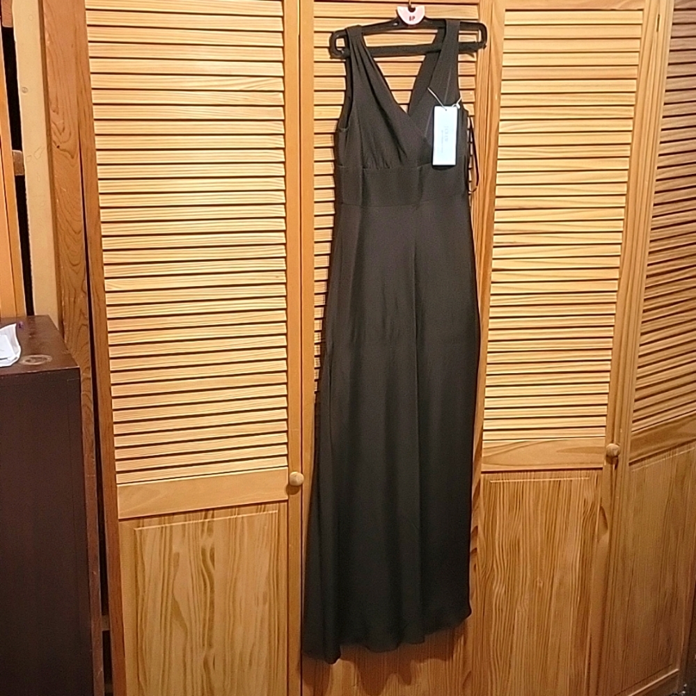 J. CREW Sophia Gown, Deep Brown, New With Tag - 6P